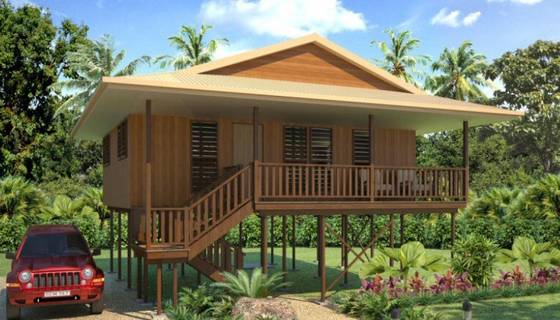 حار بيع الجاهزة الهيكل الصلب الخفيف للعطلات تايلاند منزل من طابق واحد خشبي مع 3 غرف نوم