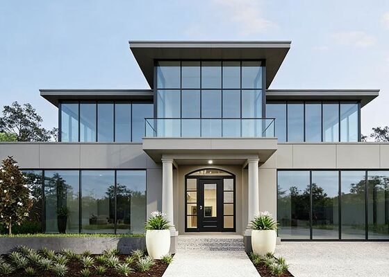 Modern Prefab Panelized Home Kits Modular Homes AS/US Standard Light Steel Frame House Villa