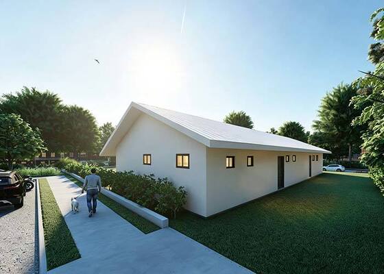 Prefabricated Light Steel Luxury Villa Ottoville House | Coastal Home for American Samoa