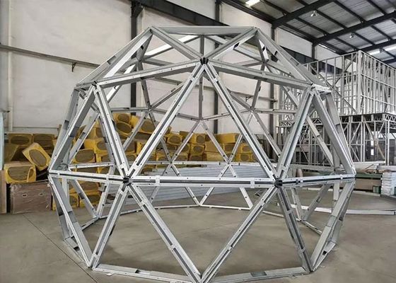 ​Light Steel Frame Movable Cabin Hotel Prefab Dome House Light Steel Kits Modular Home