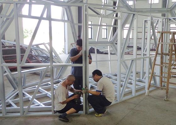 ASTM Standard Luxury Modular Prefab Villa & Office, Light Steel Frame Kit Modern Residential Bungalow Home