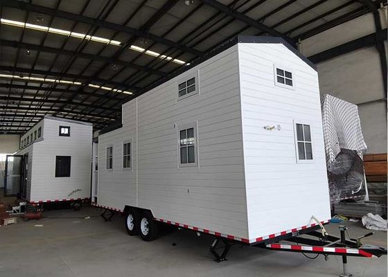 Hot Sale Light Steel Prefabricated Tiny House On Wheels Flordia With AS/US Standard