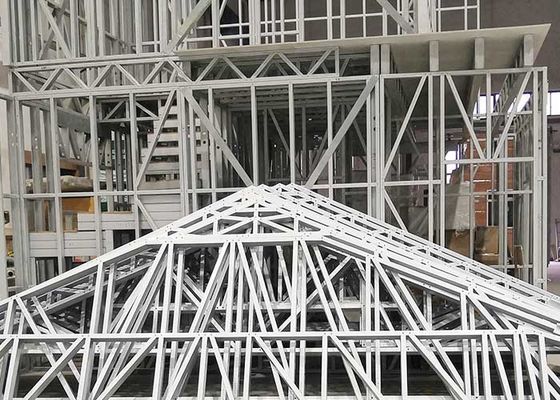 Light Gauge Steel Single Family Home Luxury Modern Modular Home Kits