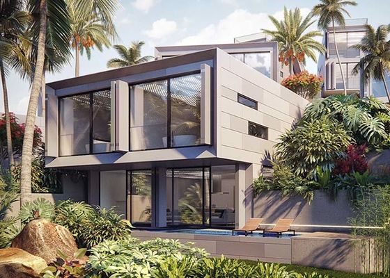 هيكل فولاذ خفيف منازل جاهزة نظام طوابق المنازل التصميم الحديث للوحدات الفندقية
