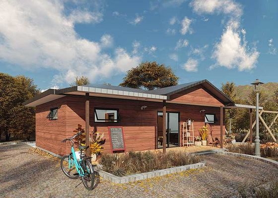 مجموعات منازل جاهزة من ألواح الهياكل الفولاذية الخفيفة الأمريكية/الآسيوية