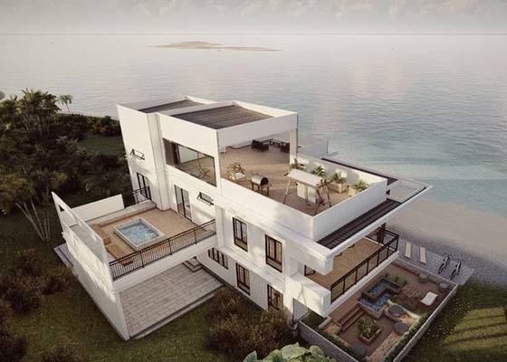 مشروع منزل الإطارات الفولاذية الخفيفة الأسترالية منازل جاهزة بأسعار نيوزيلندا مجموعات المنازل الجاهزة