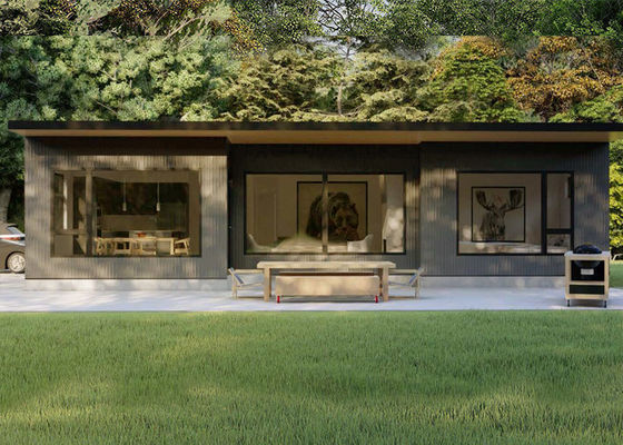 ASTM Standard Luxury Modular Prefab Villa & Office ، مجموعة إطار الفولاذ الخفيف