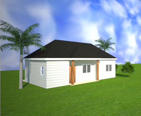 AS/US هيكل الفولاذ الخفيف المنزل العائلي الوحيد المعدل المتكامل السكن