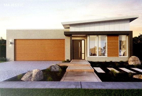 التخصيص الرفاهية هيكل الفولاذ الخفيف شقة بنغلاو ستايل بيت عزل PU