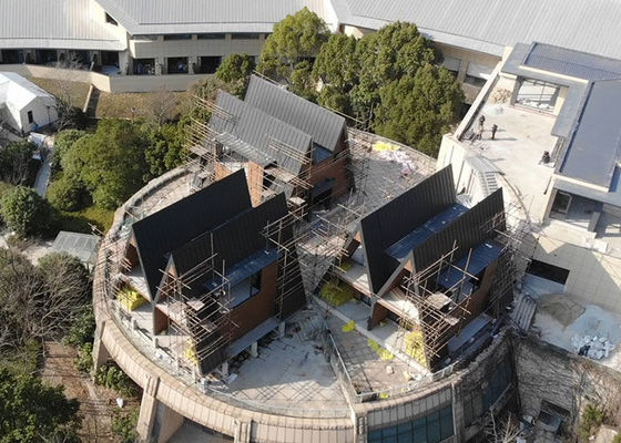 منزلاً متطوراً من الخشب المقاوم للإعصار