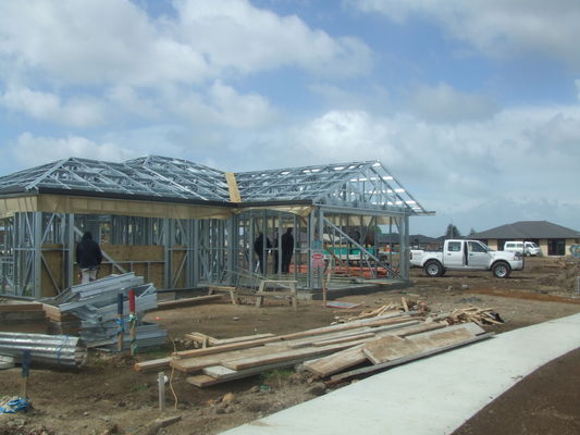 منزل جاهز متين، تصميم احترافي لمنازل الهياكل الفولاذية الخفيفة لأستراليا