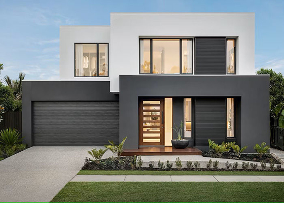أوس standard Luxury Modular Prefab Villa 3 غرف نوم فيلا الفولاذ الخفيف