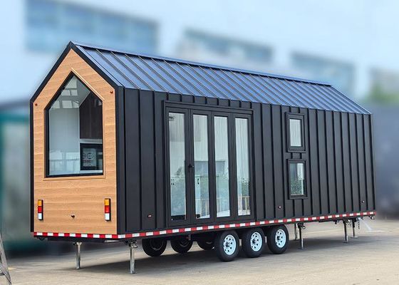 AS/US Light Steel Frame Tiny House On Wheels For Sale DEEPBLUE SMARTHOUSE