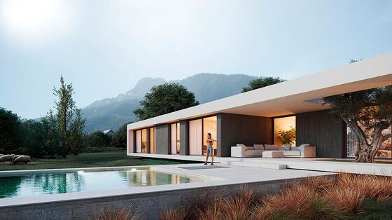 AS/US Prefab Light Gauge Steel Frame منزل عائلة واحدة بنجالو أدوات منزل فولاذي