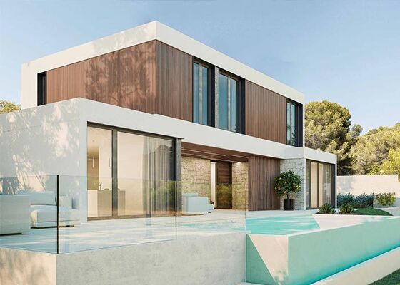 بناء هيكل فولاذية حديثة منخفضة التكلفة منزل مصنوع من قبل مع نظام ألواح