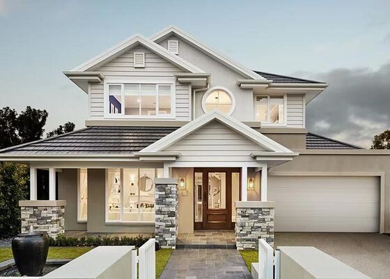 AS/US Standard Light Steel Frame House Villa المنازل المنسقة للمنتجعات