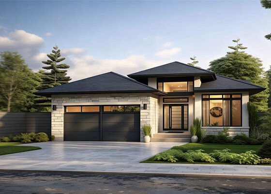 فيلا من الفولاذ الخفيف بمعايير AS/US | قصر فاخر جاهز لمنزل عائلة واحدة