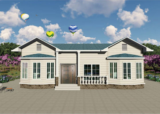 Light Gauge Steel Single Family Home Luxury Modern Modular Home Kits