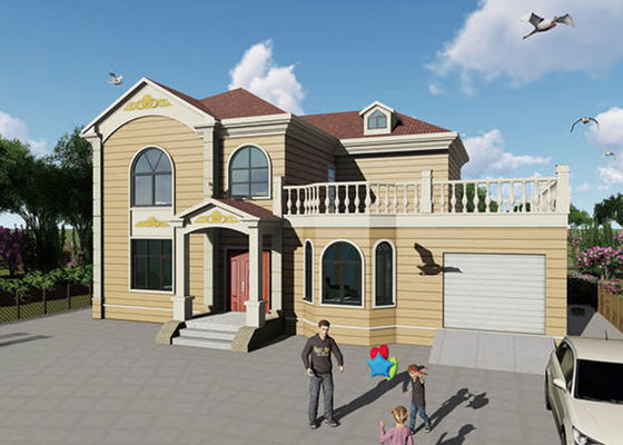 ألواح غسالة مضادة للرياح المصفوفة منازل حديثة جداً من الهيكل الخفيف