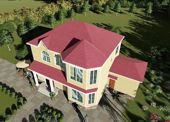 لوحة ALC قابلة لإعادة التدوير المنازل الجاهزة الخضراء قابلة للتخصيص الفولاذية الخفيفة