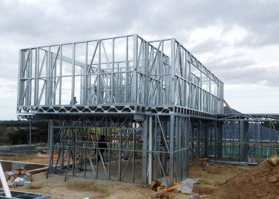AS/NZS Light Gauge Steel Luxury Prefabricated Modular Houses For Sale