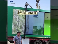 الإطار الأصفر الصلب Guage الإطار رخيصة الجاهزة حديقة استوديو مع حجم صغير